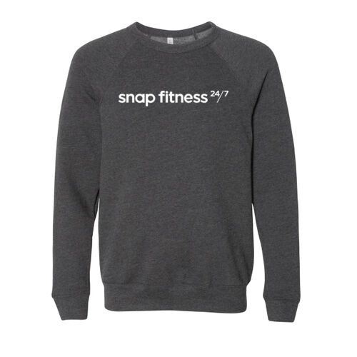 Snap Fitness - Unisex Sponge Fleece Raglan Sweatshirt Thumbnail