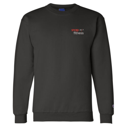 Snap Fitness - Double Dry Eco Crewneck Sweatshirt - Red/Grey Thumbnail