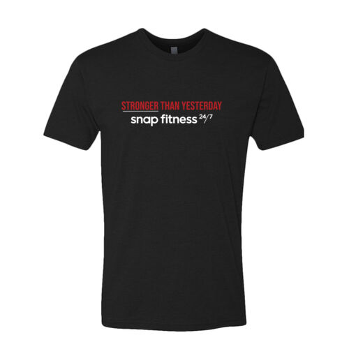 Stronger Than Yesterday - Premium Fitted CVC Crew Thumbnail